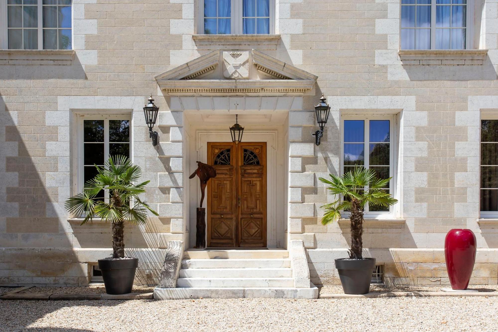 Chateau De Bellevue B&B Et Appartements Avec Piscine Saisonal Chauffee Et Chambres Partout Climatisees Saint-Avit  Exteriér fotografie